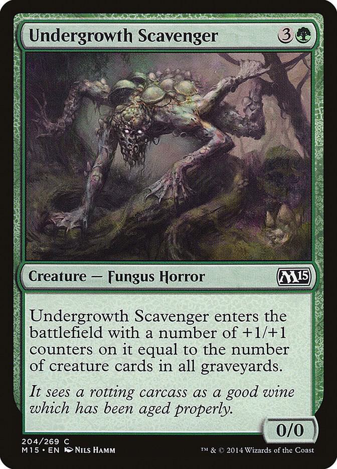 Undergrowth Scavenger [Magic 2015 (M15) - 204]