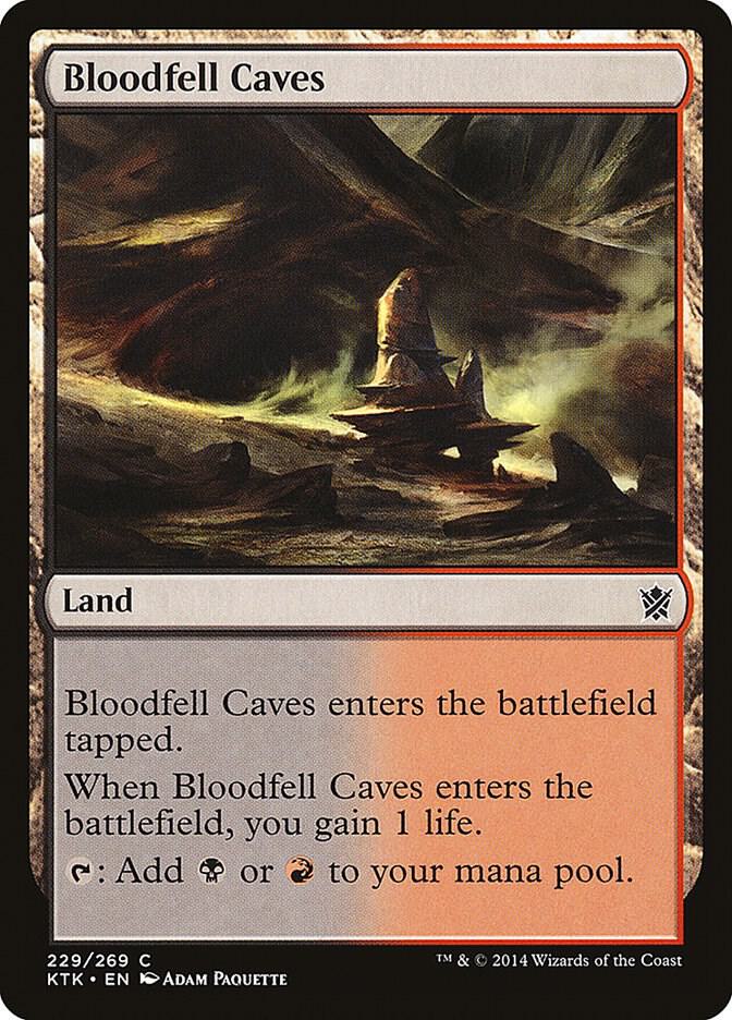 Bloodfell Caves [Khans of Tarkir - 229]