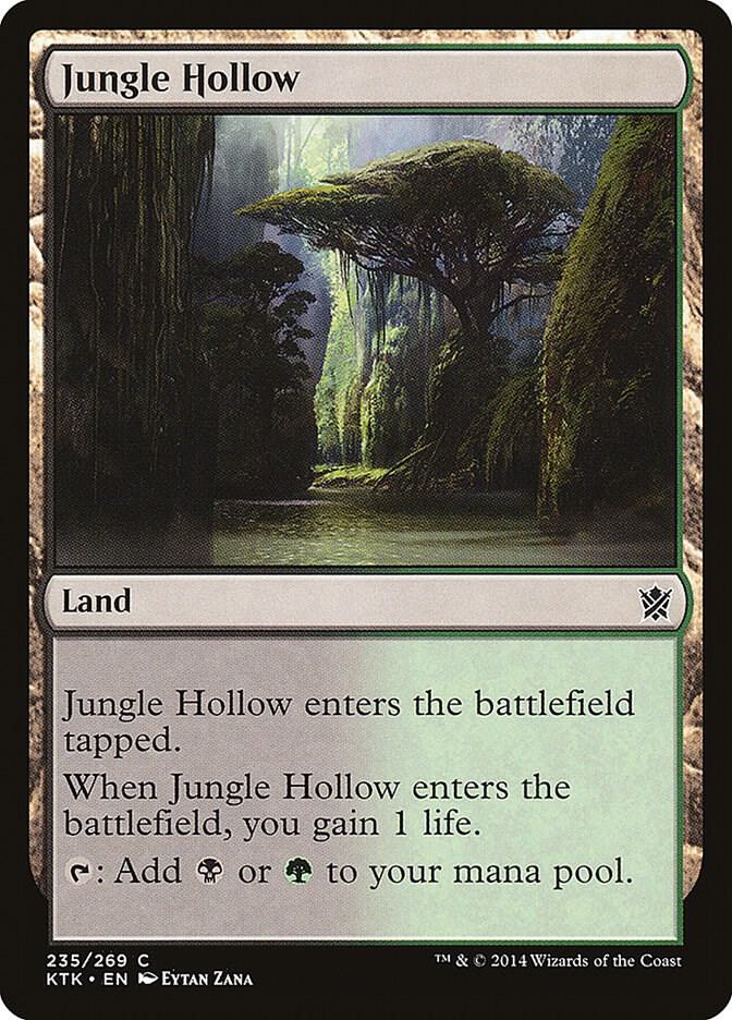 Jungle Hollow [Khans of Tarkir - 235]