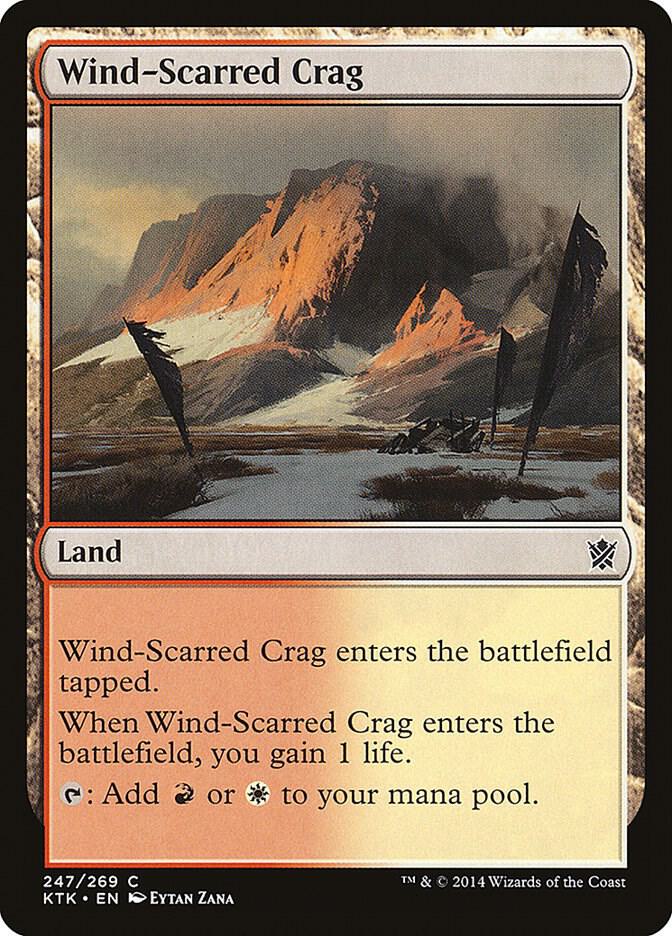 Wind-Scarred Crag [Khans of Tarkir - 247]