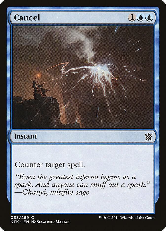 Cancel [Khans of Tarkir - 33]