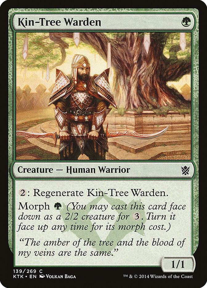 Kin-Tree Warden [Khans of Tarkir - 139]