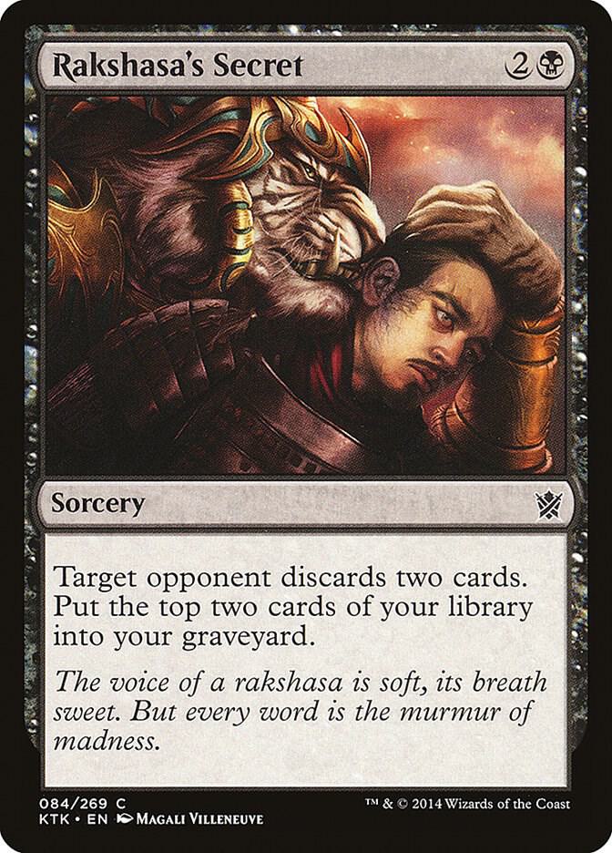 Rakshasa's Secret [Khans of Tarkir - 84]