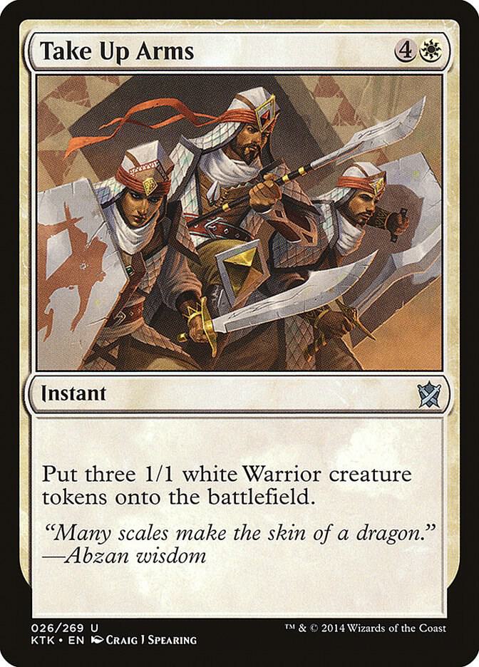 Take Up Arms [Khans of Tarkir - 26]