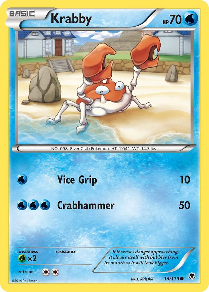 Krabby [XY - Phantom Forces - 13/119]