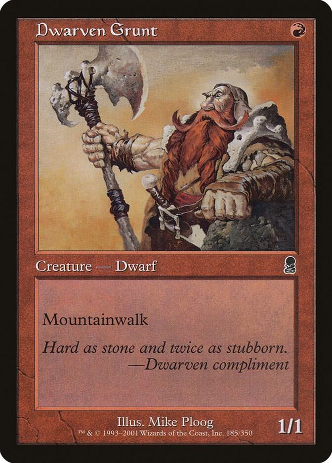 Dwarven Grunt [Odyssey - 185]