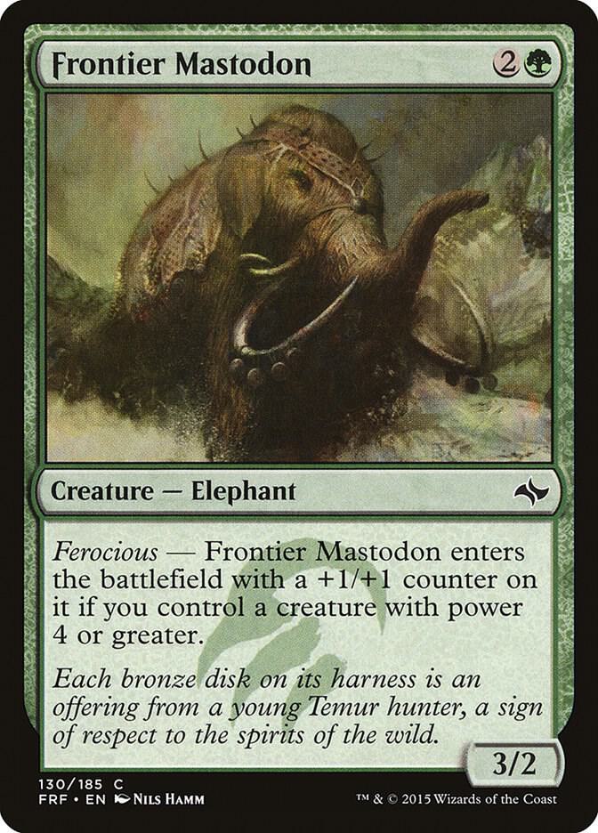 Frontier Mastodon [Fate Reforged - 130]