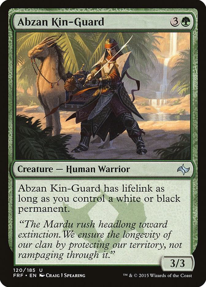 Abzan Kin-Guard [Fate Reforged - 120]
