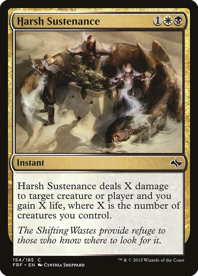 Harsh Sustenance [Fate Reforged - 154]