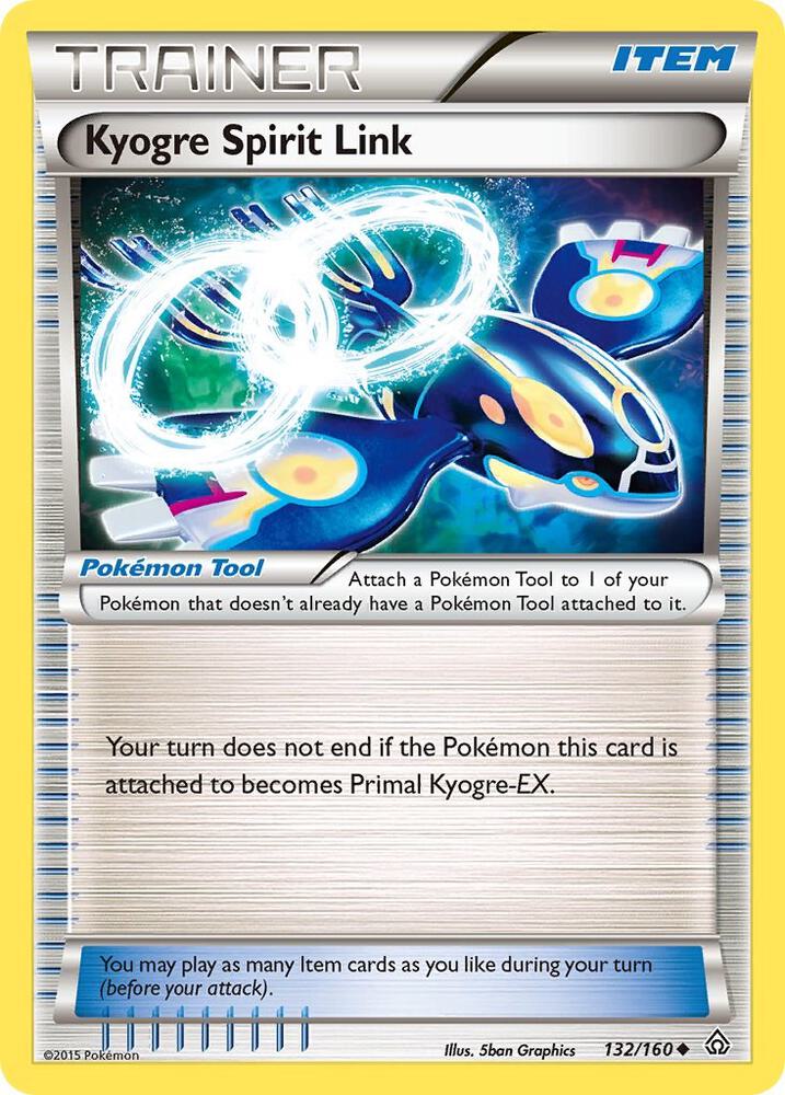 Kyogre Spirit Link [XY - Primal Clash - 132/160]