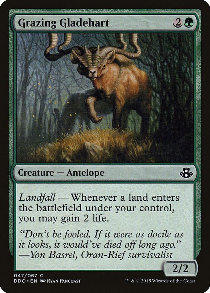 Grazing Gladehart [Duel Decks: Elspeth vs. Kiora - 47]
