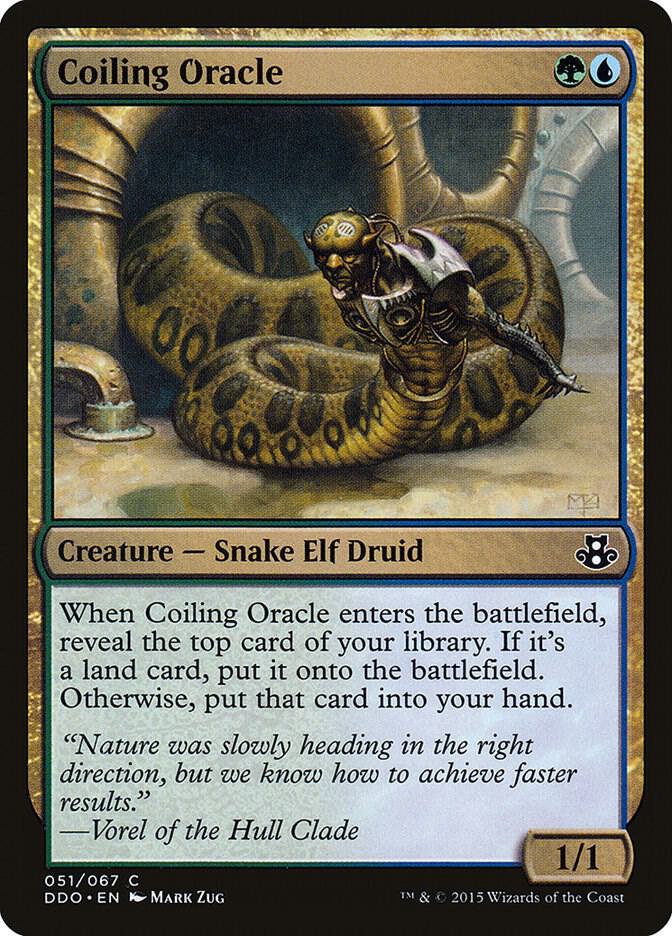 Coiling Oracle [Duel Decks: Elspeth vs. Kiora - 51]