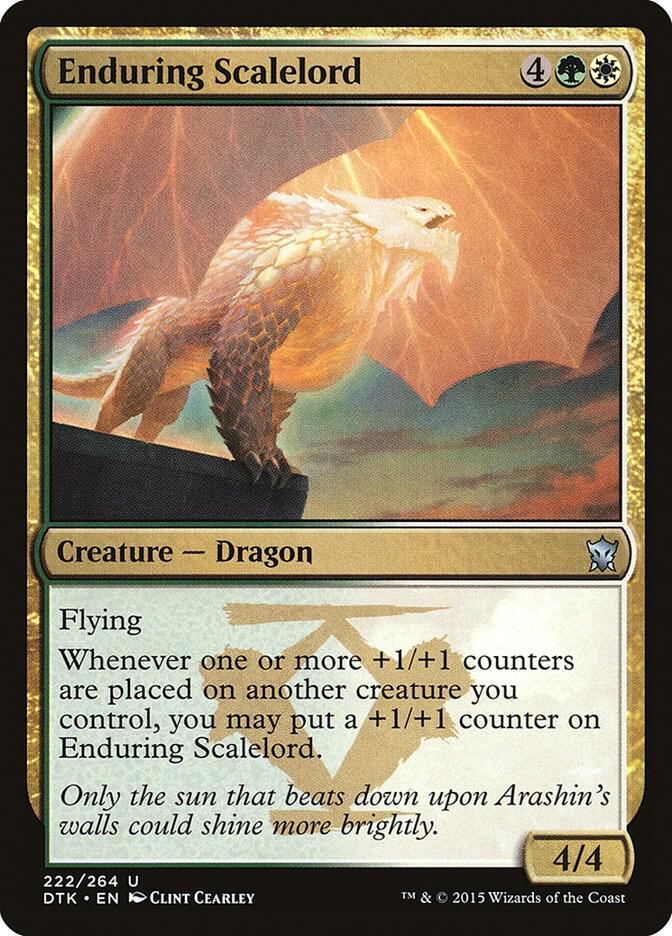 Enduring Scalelord [Dragons of Tarkir - 222]