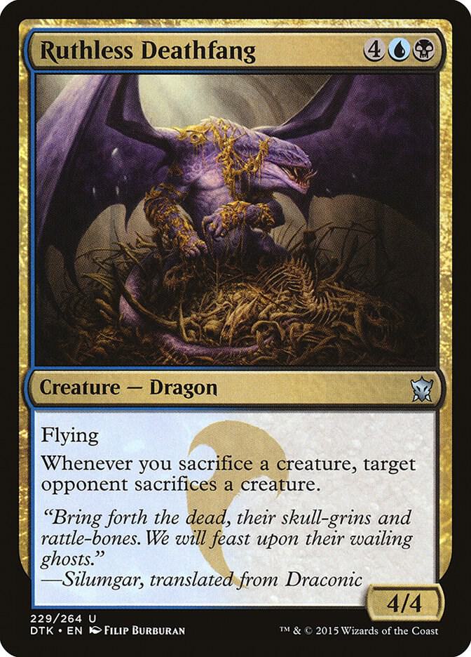 Ruthless Deathfang [Dragons of Tarkir - 229]