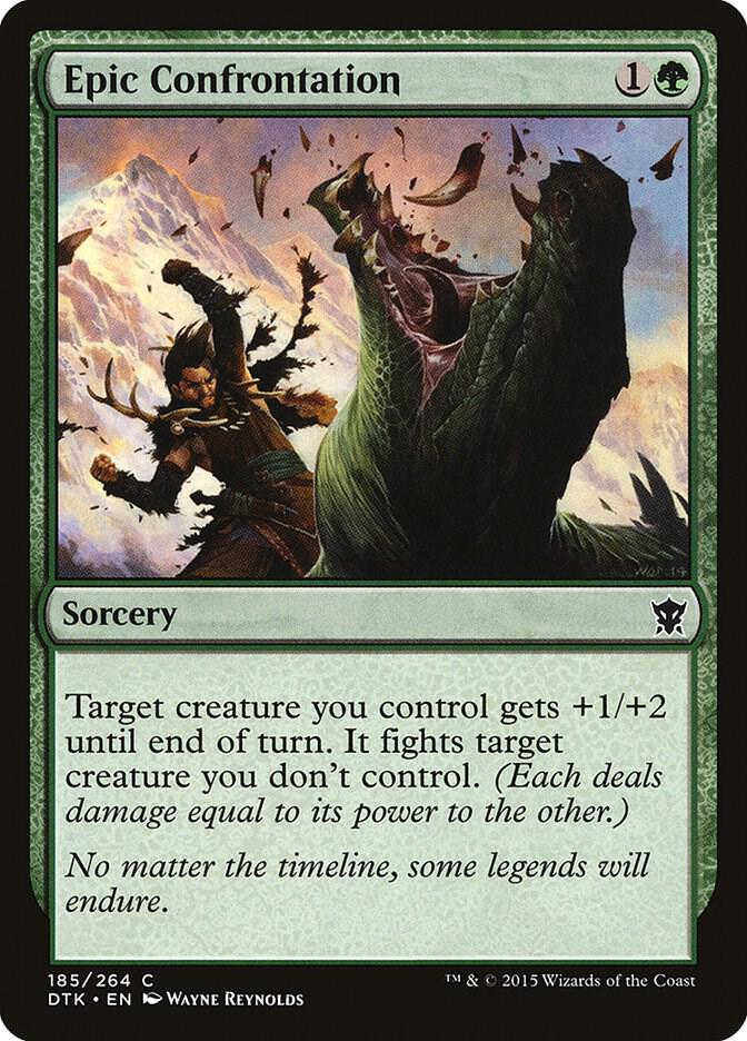 Epic Confrontation [Dragons of Tarkir - 185]