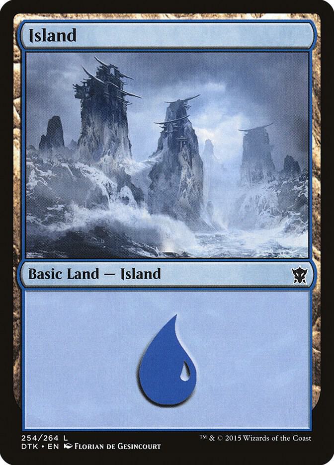 Island (254) [Dragons of Tarkir - 254]