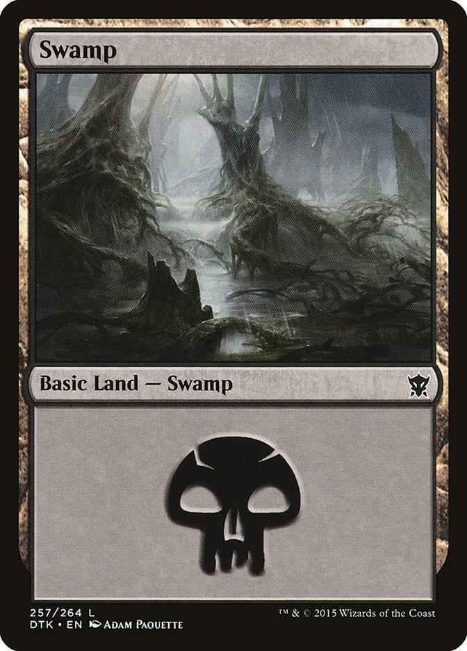 Swamp (257) [Dragons of Tarkir - 257]