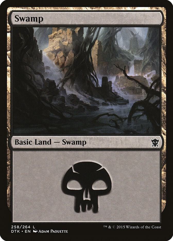Swamp (258) [Dragons of Tarkir - 258]