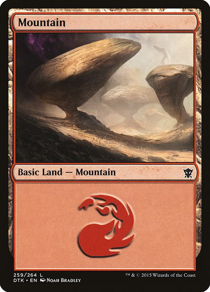 Mountain (259) [Dragons of Tarkir - 259]