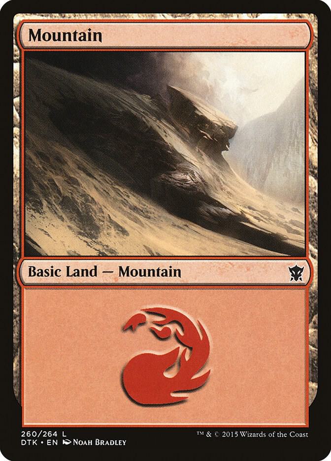 Mountain (260) [Dragons of Tarkir - 260]
