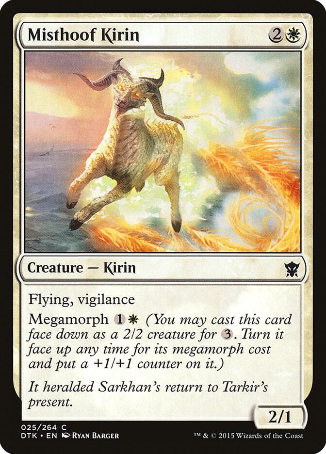 Misthoof Kirin [Dragons of Tarkir - 25]