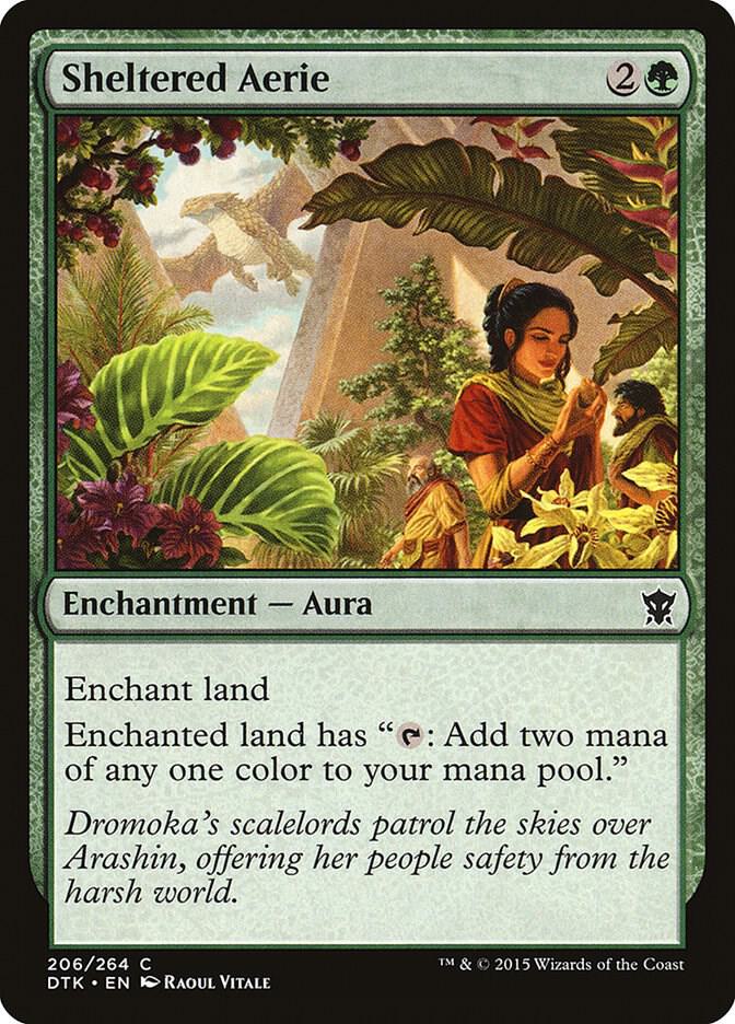 Sheltered Aerie [Dragons of Tarkir - 206]