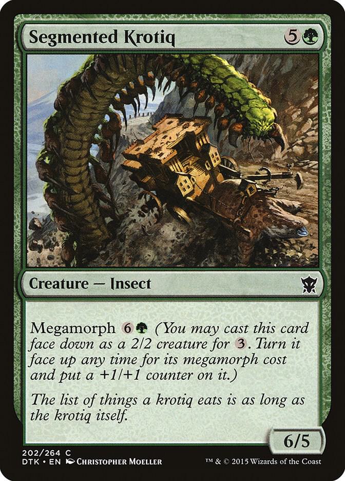 Segmented Krotiq [Dragons of Tarkir - 202]