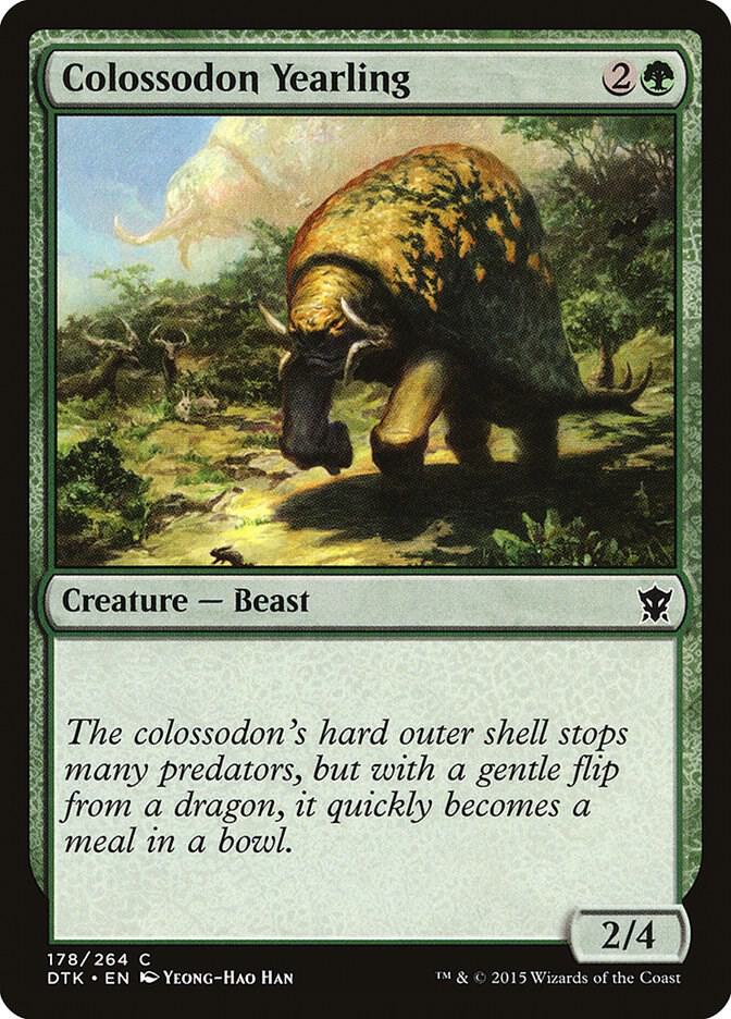 Colossodon Yearling [Dragons of Tarkir - 178]