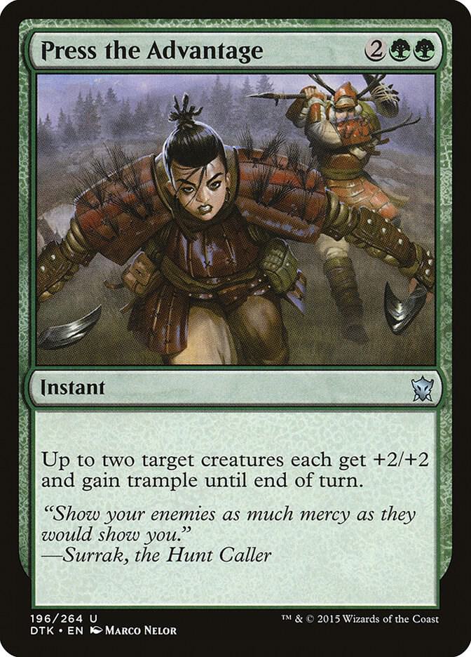 Press the Advantage [Dragons of Tarkir - 196]