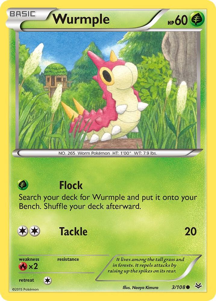 Wurmple [XY - Roaring Skies - 3/108]