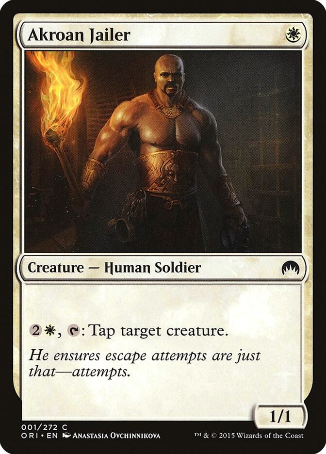 Akroan Jailer [Magic Origins - 1]